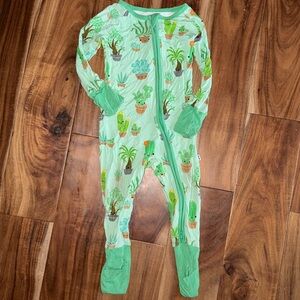 Little Sleepies Succulent Love Zippy 6/12